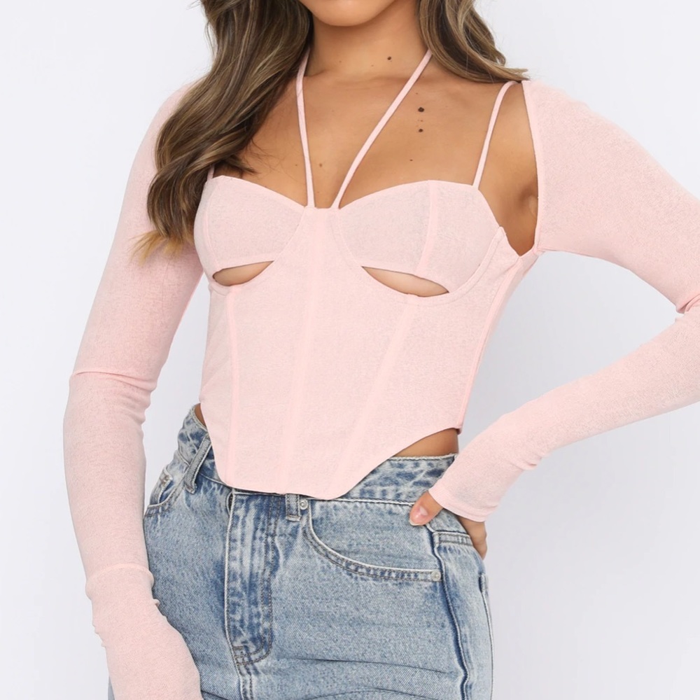 White Fox Long Sleeve Top
